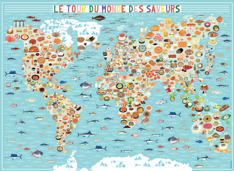 Around the World of Flavors - Julie Mercier