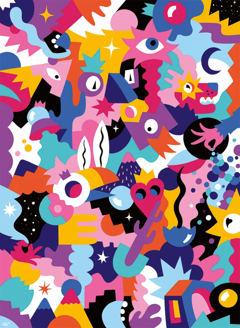 Carte Blanche Collection - Tropicosmic Love II