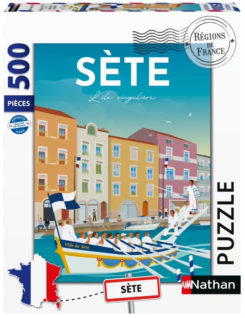 Collection French Regions - Poster Of Sète - Louis L'Affiche
