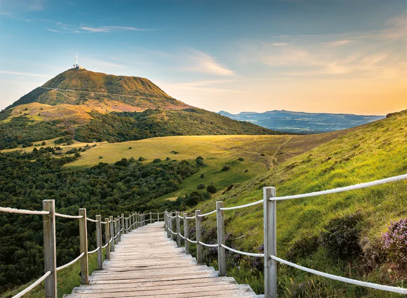 Collection French Regions - View Of The Puy De Dôme