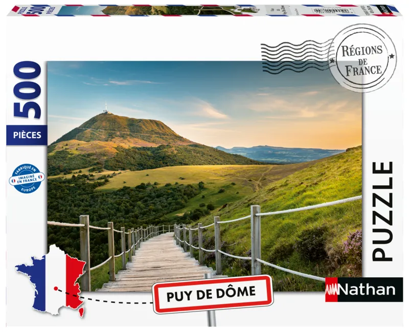 Collection French Regions - View Of The Puy De Dôme