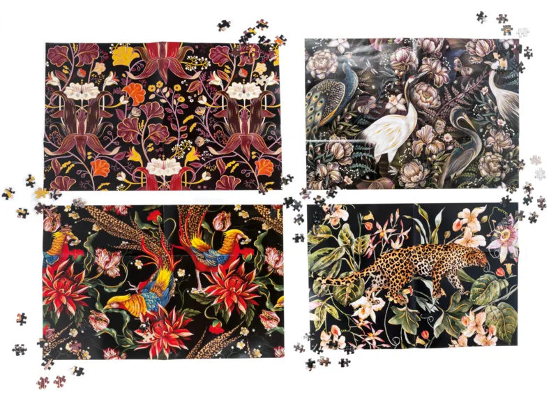 4 Puzzles - Foiled Foliage