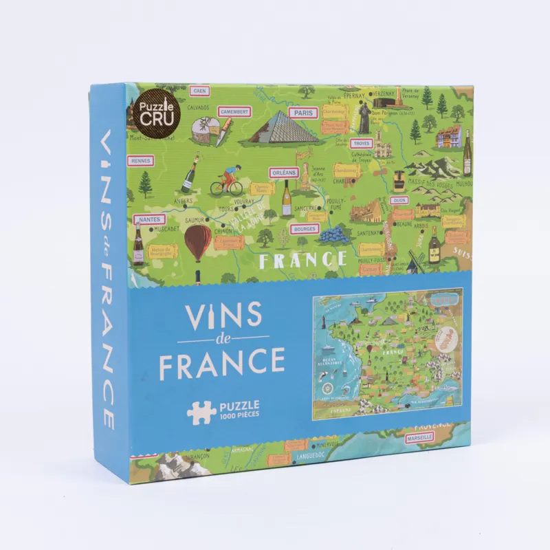 Puzzle Of The Wines Of France