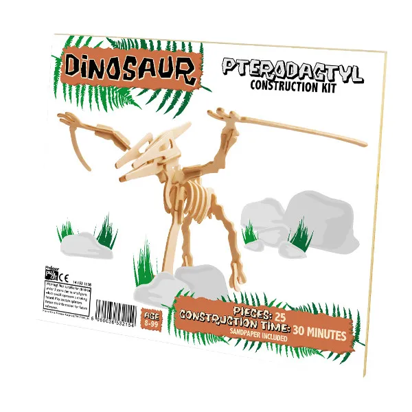 3D Wooden Jigsaw Puzzle - Pterodactylus