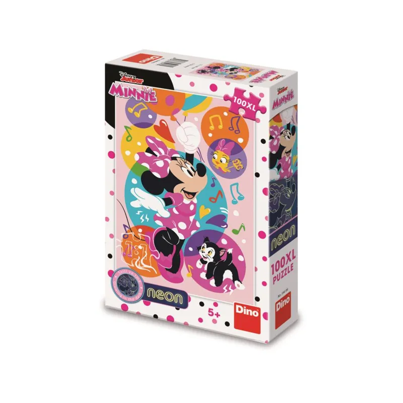 XXL Pieces - Neon Puzzle - Minnie
