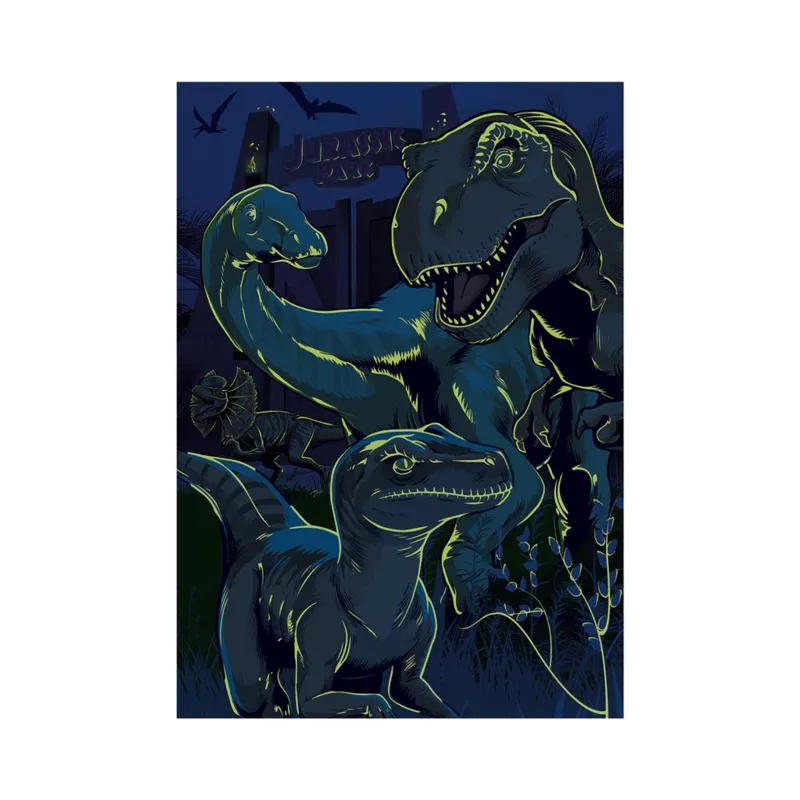 XXL Pieces - Jurassic World - Neon Puzzle