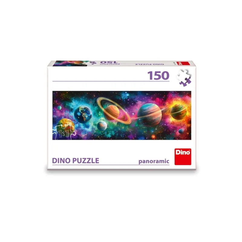 Panoramic Puzzle - Colourful Planets