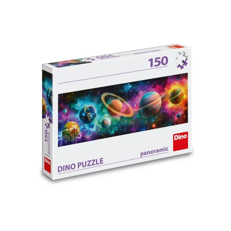 Panoramic Puzzle - Colourful Planets