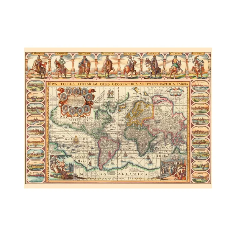 Historical Map Of The World