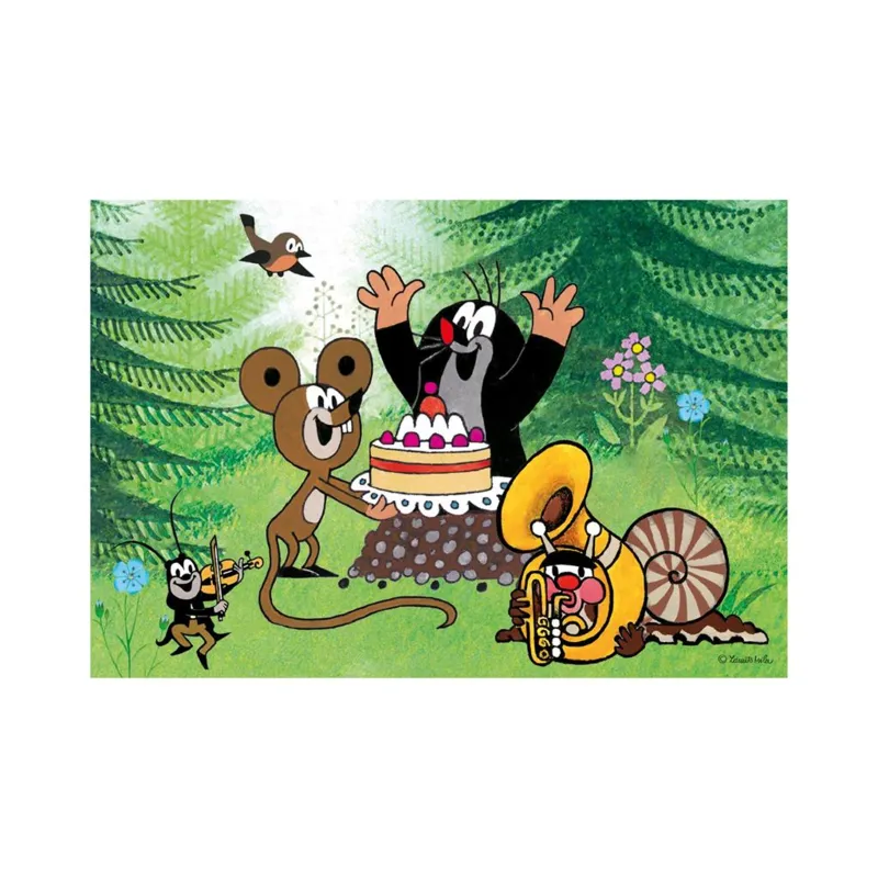 2 Puzzles - Little Mole's Party