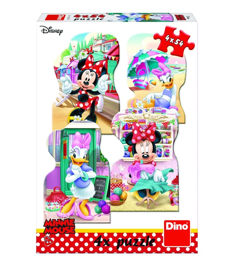 4 Puzzles - Minnie and Daisy