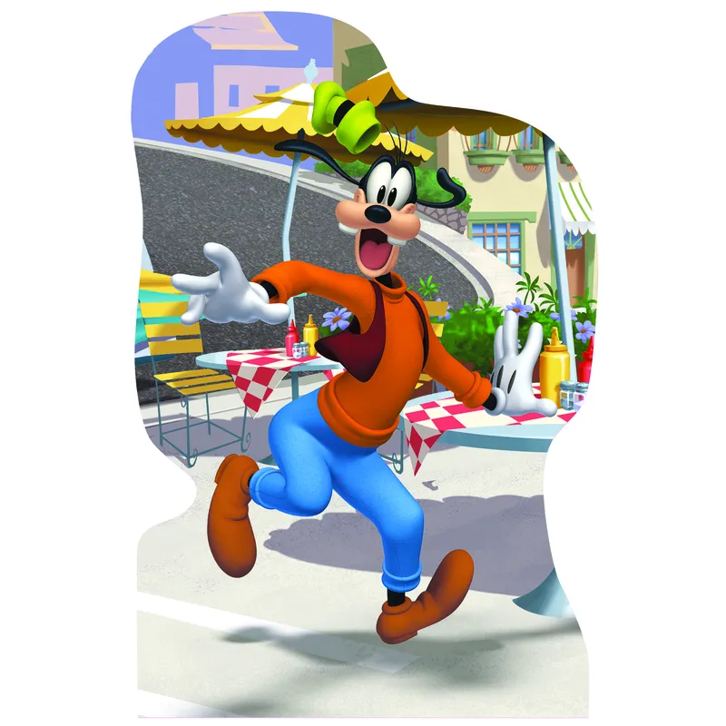 4 Jigsaw Puzzles - Mickey Mouse in the City
