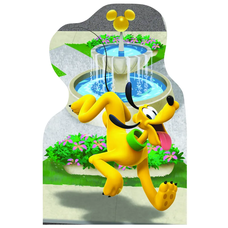 4 Jigsaw Puzzles - Mickey Mouse in the City