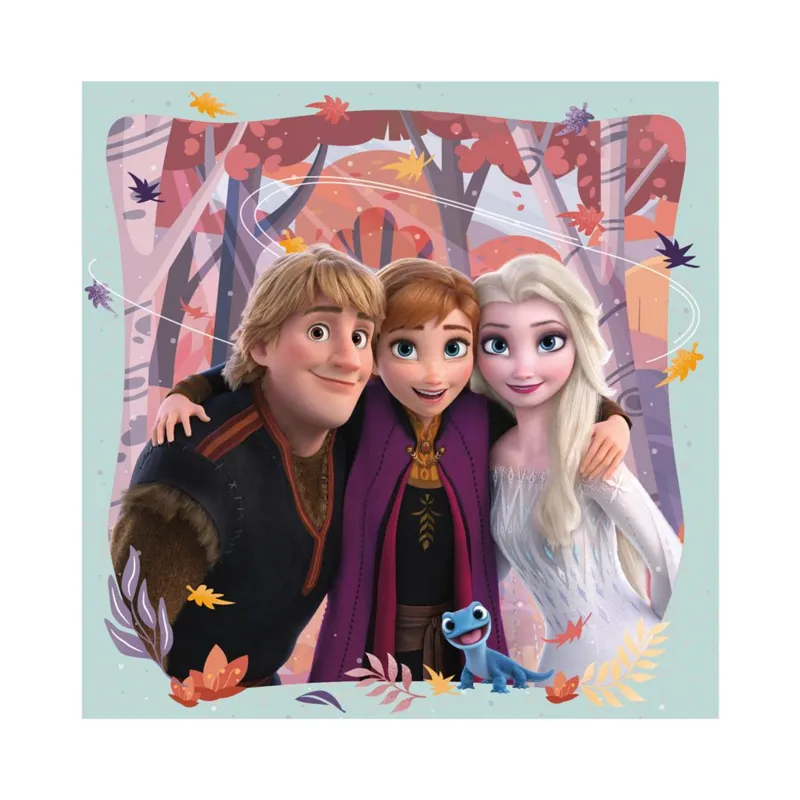3 Puzzles - Frozen: Happy Autumn
