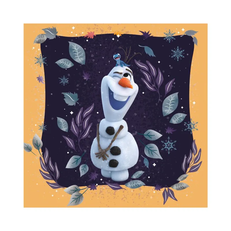 3 Puzzles - Frozen: Happy Autumn