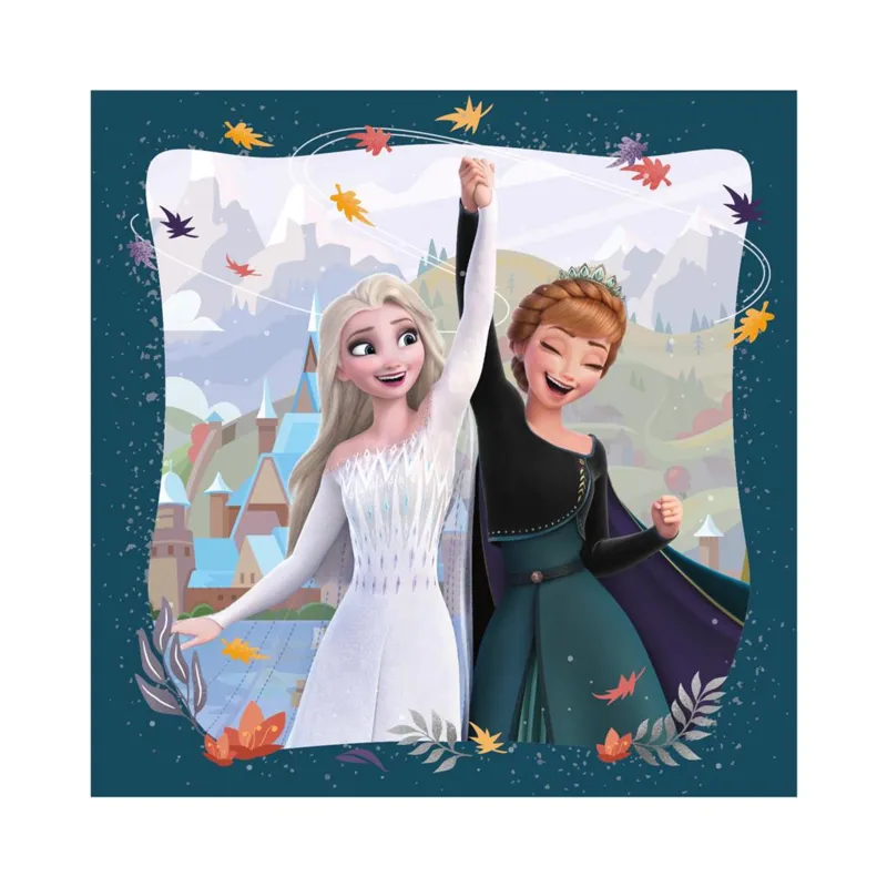 3 Puzzles - Frozen: Happy Autumn
