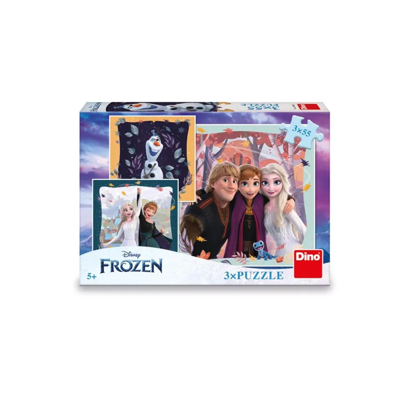 3 Puzzles - Frozen: Happy Autumn