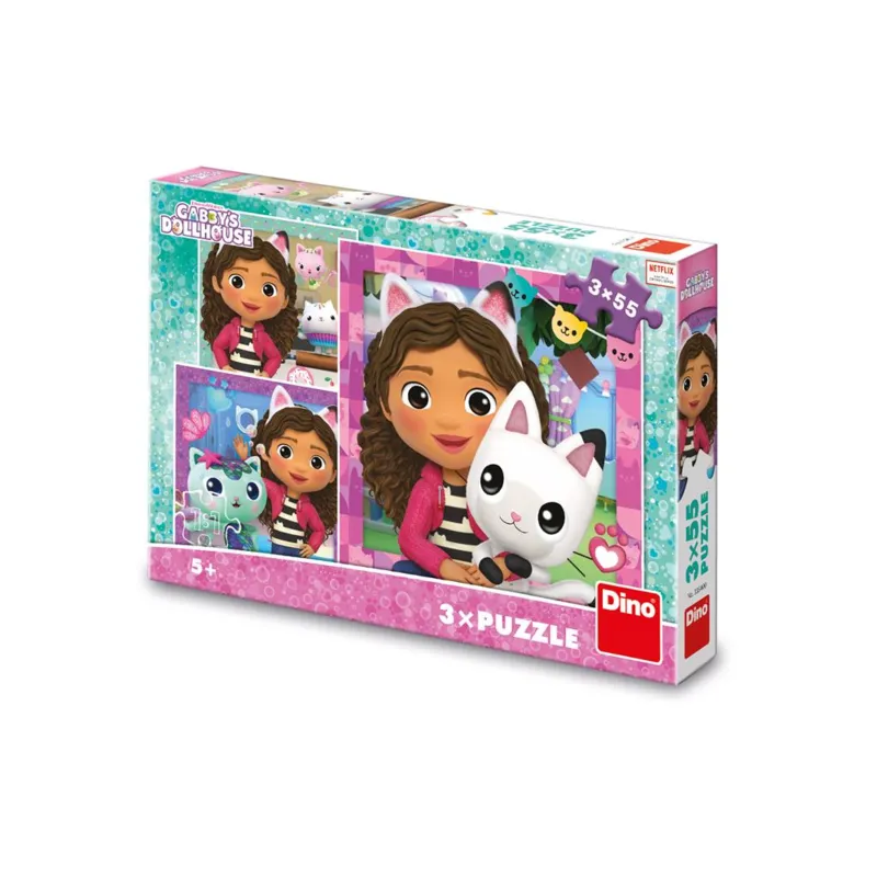 3 Puzzles - Gabby And Friends