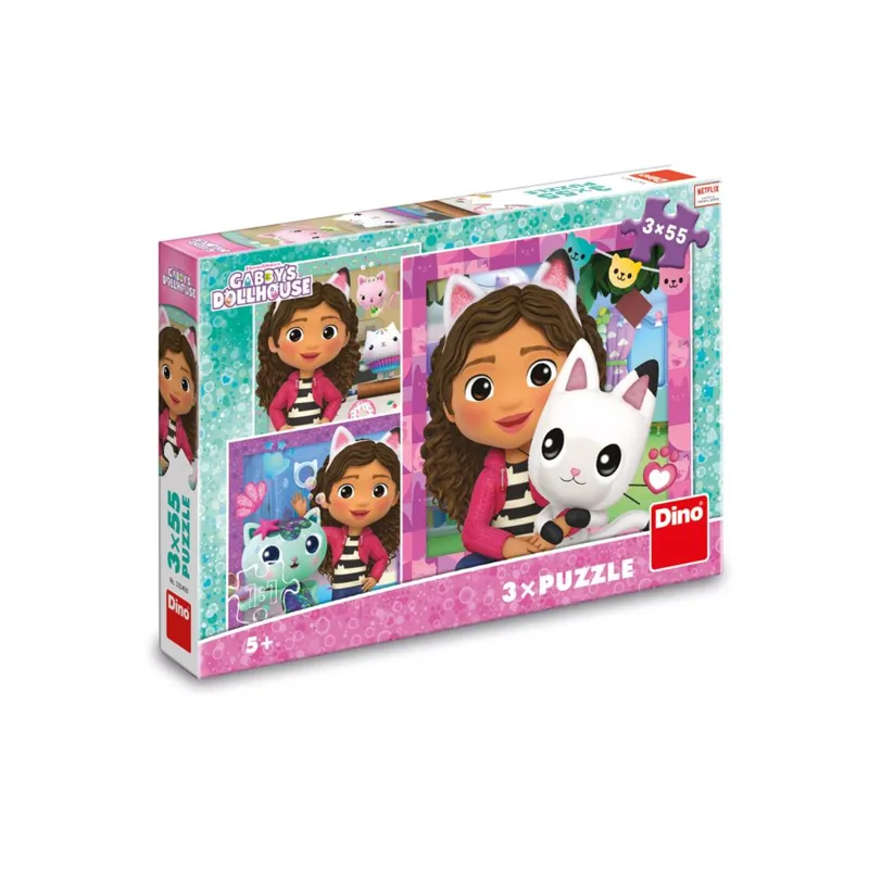 3 Puzzles - Gabby And Friends