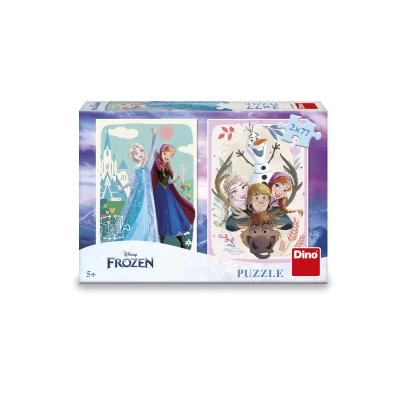 2 Puzzles - Frozen: Anna And Elsa