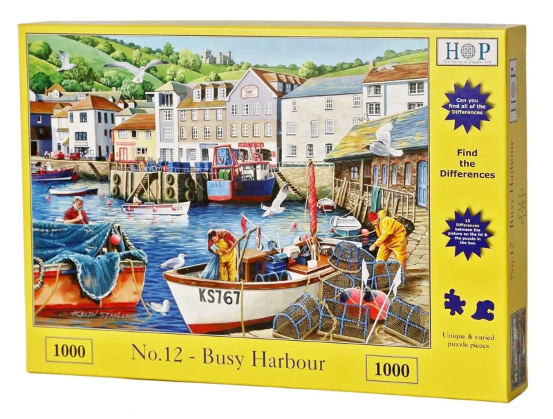 Find the Differences No.12 - Busy Harbour