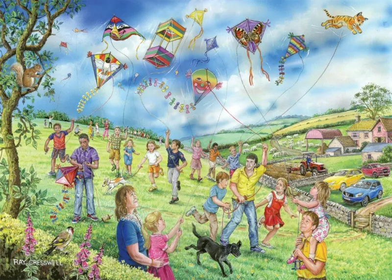 XXL Pieces - Darley Collection - Let's Go Fly a Kite