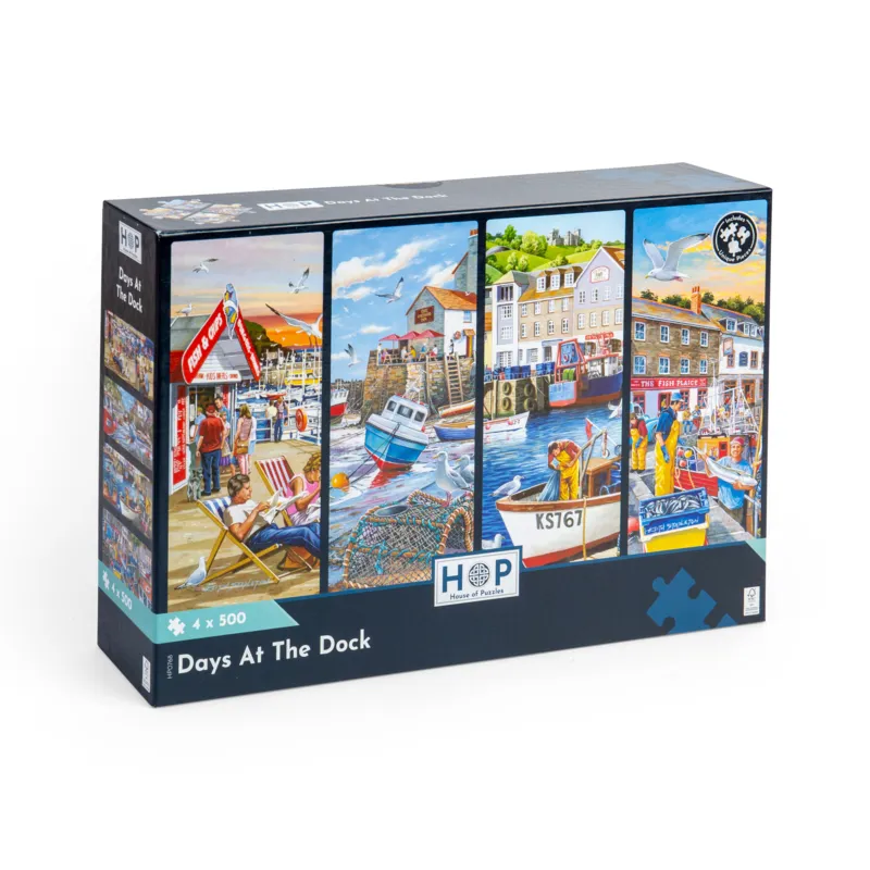 4 Puzzles - Days At The Dock