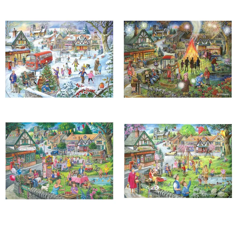 4 Puzzles - Seasons On The Green