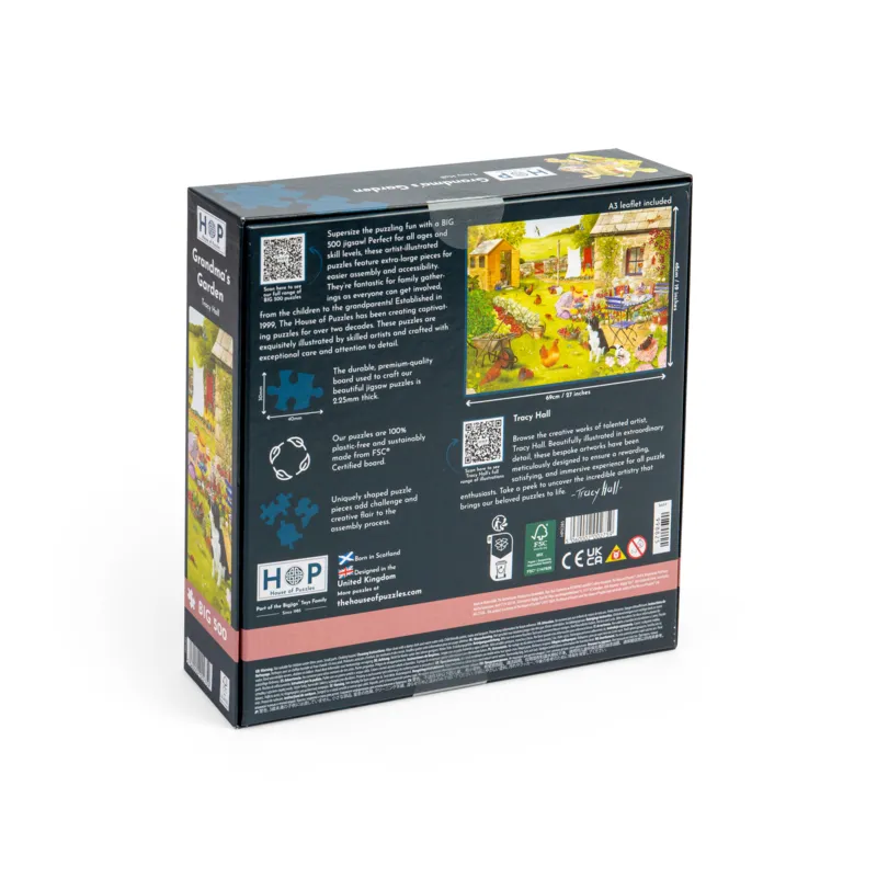 XXL Pieces - Grandma's Garden