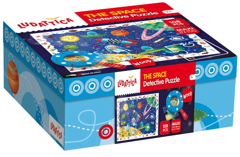 XXL Jigsaw Puzzle - Baby Détective: The Space