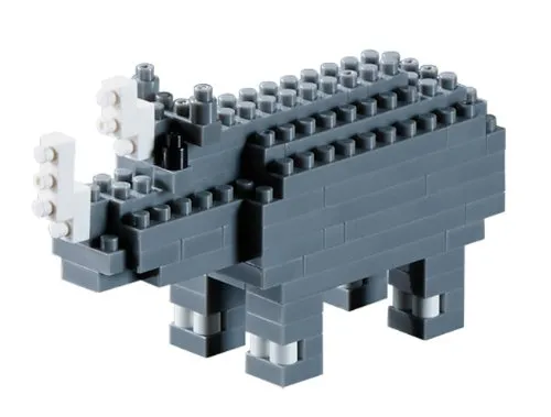 3D Nano Puzzle - Rhino