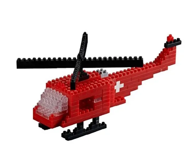 Nano 3D Puzzle - Schweizer Helikopter (Level 3)