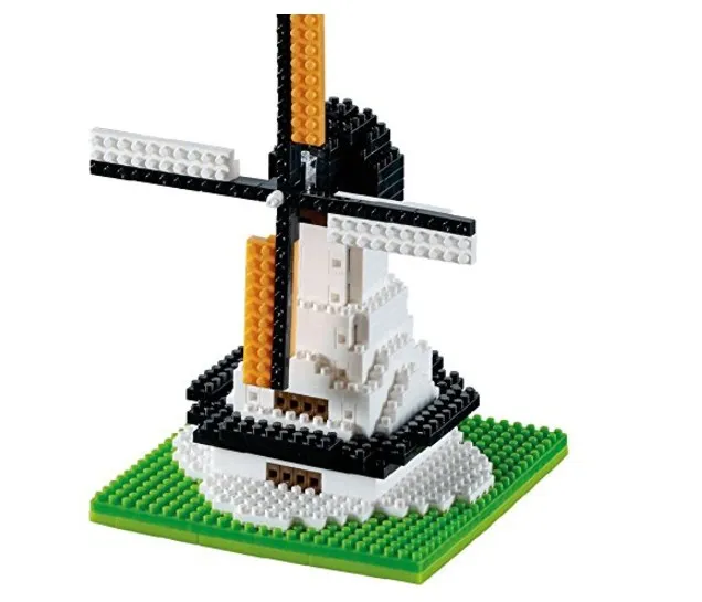 Nano 3D Puzzle - Windmill (Level 1)