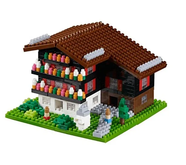 Nano 3D Puzzle - Swiss Mountain (Level 3)