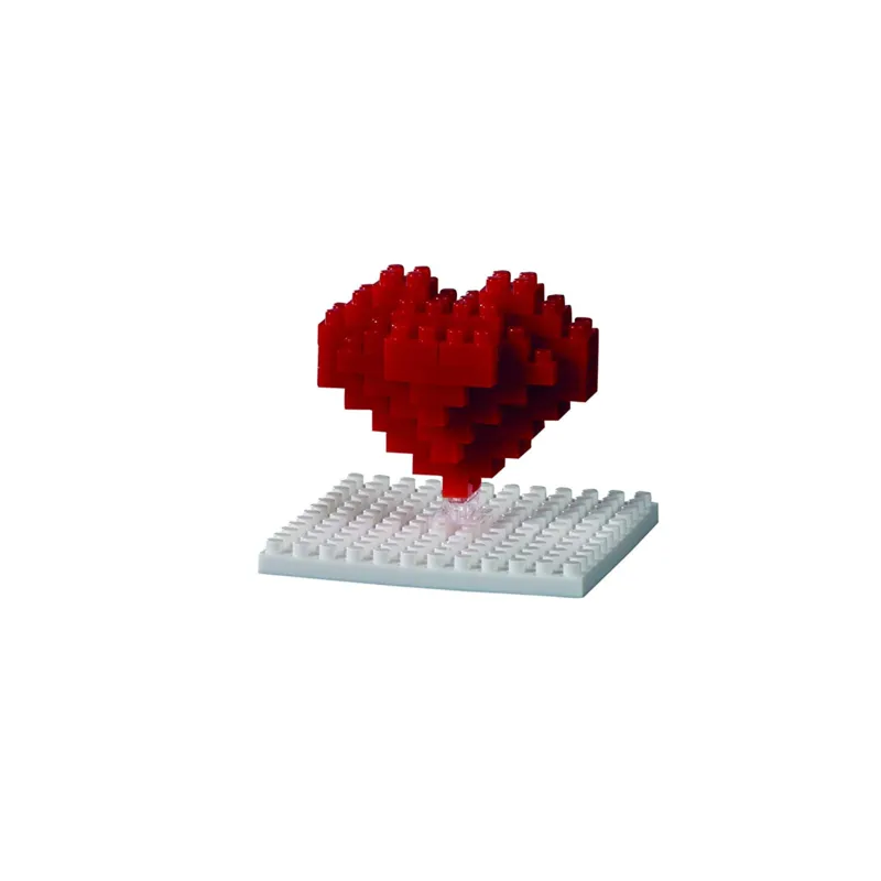 3D Nano Puzzle - Card Heart