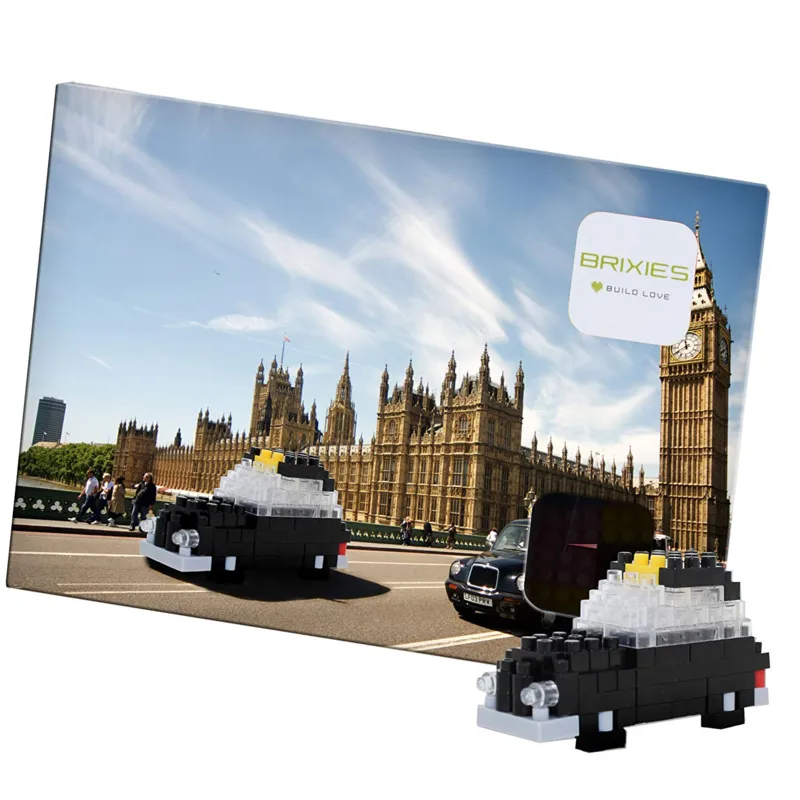 3D Nano Puzzle - Postcard London Taxi