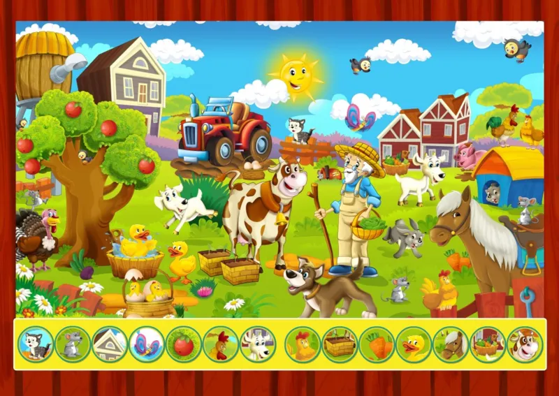 Search and Find - The Toy Factory