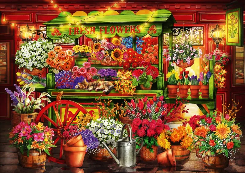 Flower Market Stall