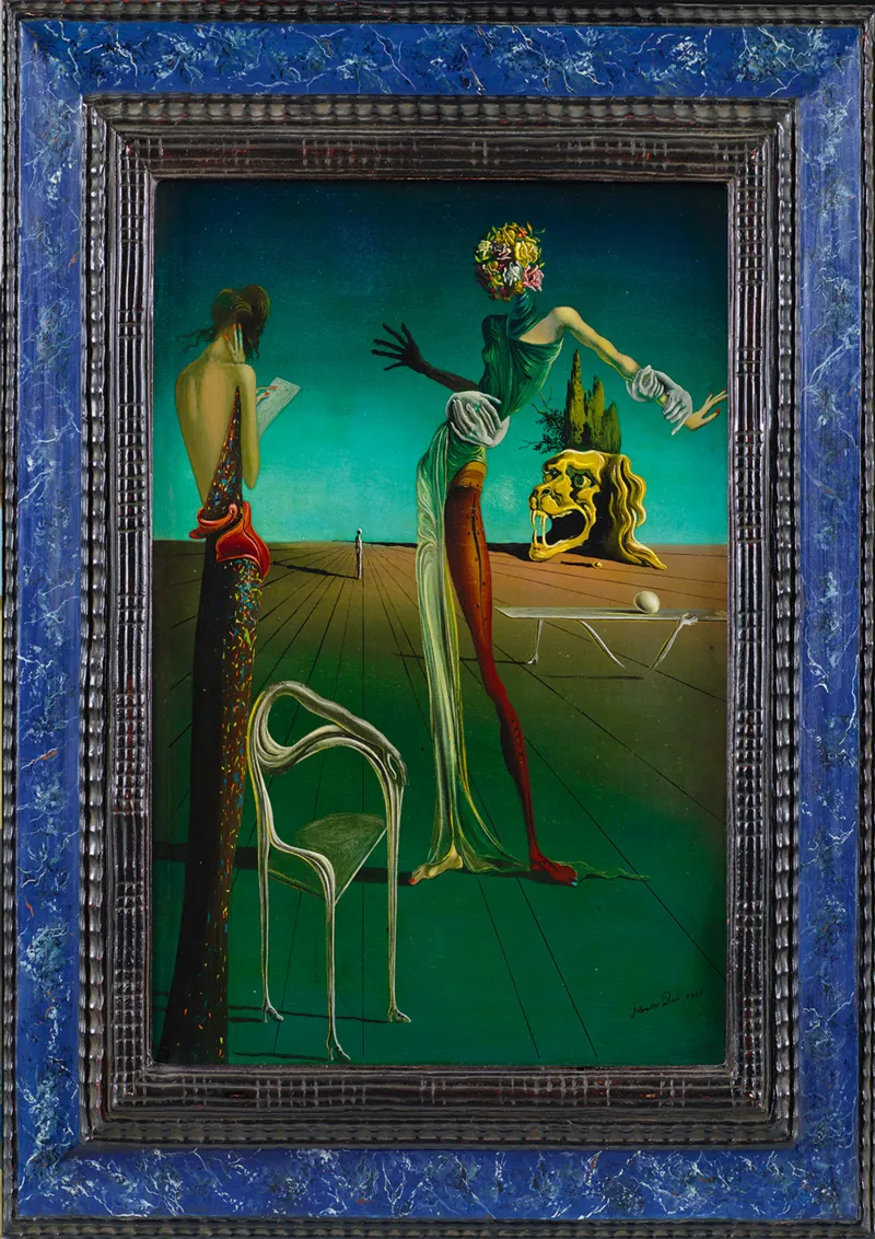 Salvador Dalí - Woman with Head of Roses, 1935