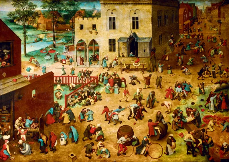 Pieter Bruegel the Elder - Children's Games, 1560