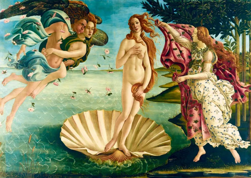 Botticelli - The birth of Venus, 1485