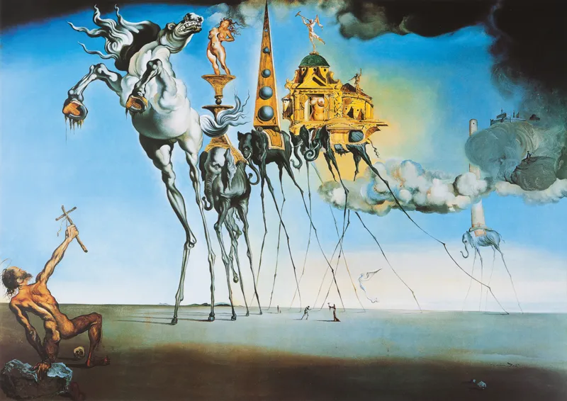 Salvador Dalí  - The Temptation of St. Anthony, 1946