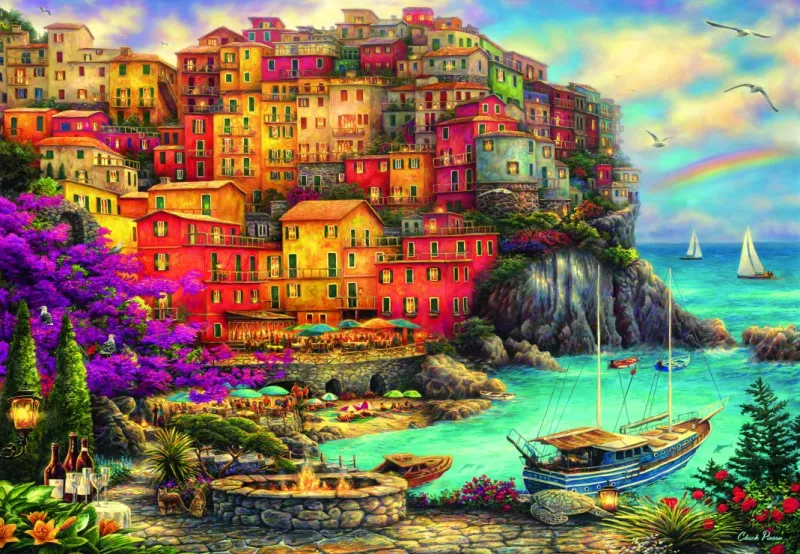Chuck Pinson - A Beautiful Day at Cinque Terre