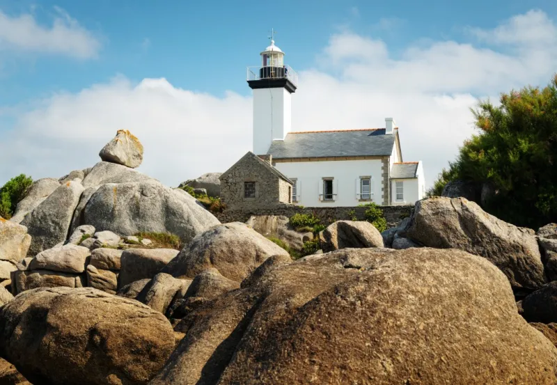 Phare de Pontusval, Bretagne, France