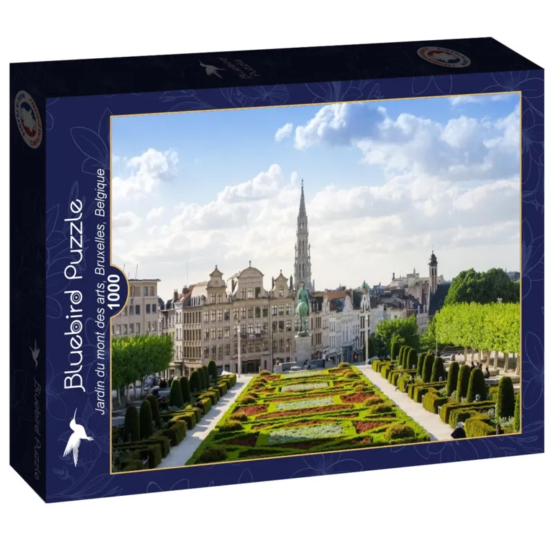 Jardin du mont des arts, Bruxelles, Belgique