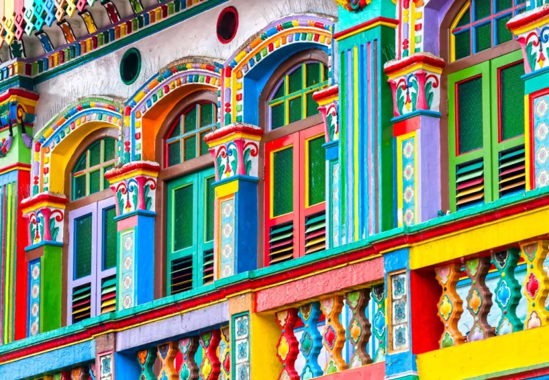 Coloured Facade, Singapore