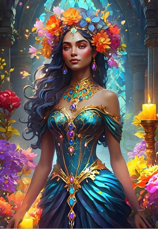 The Flower Goddess