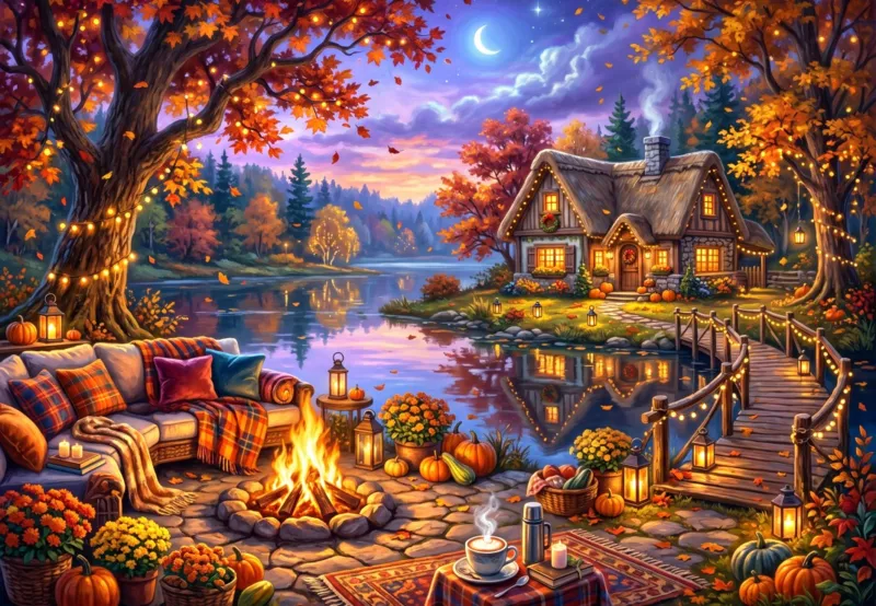 By the Fireplace