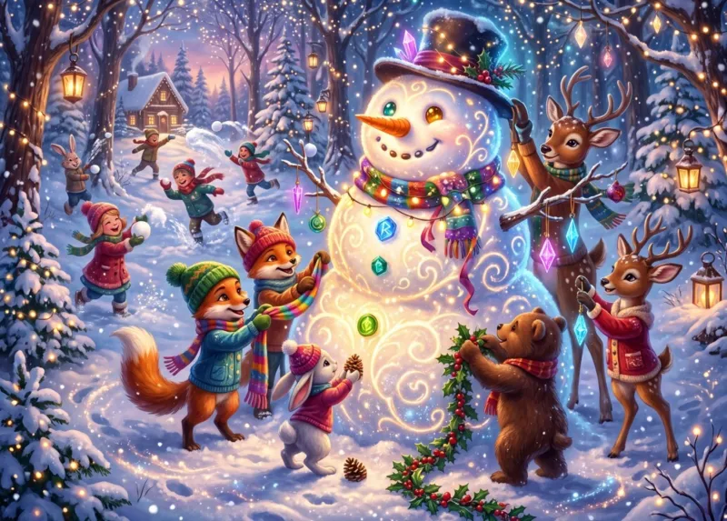 The Magic Snowman