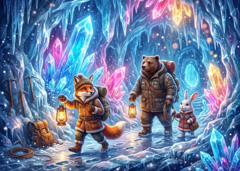 The Ice Crystal Cave